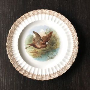 Rare EJD Bodley Antique Cabinet Plate